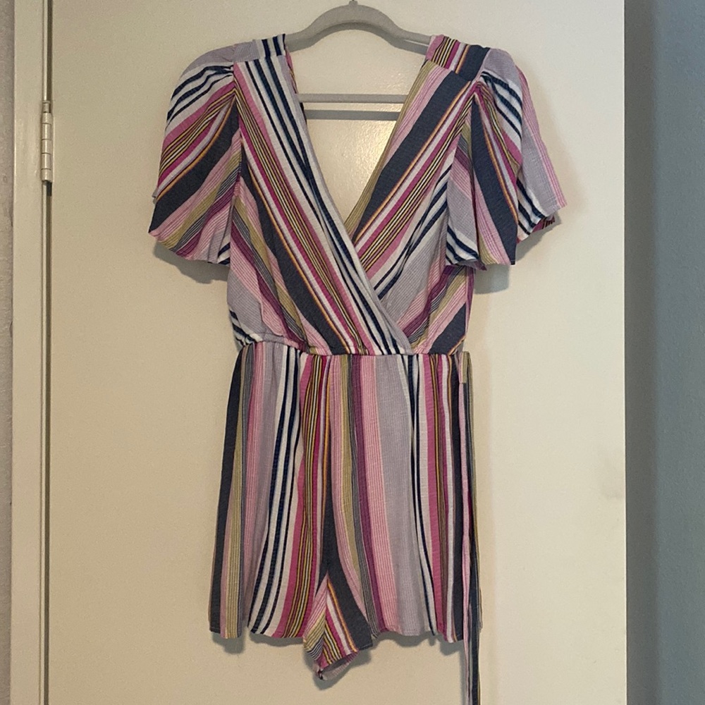 Striped Romper